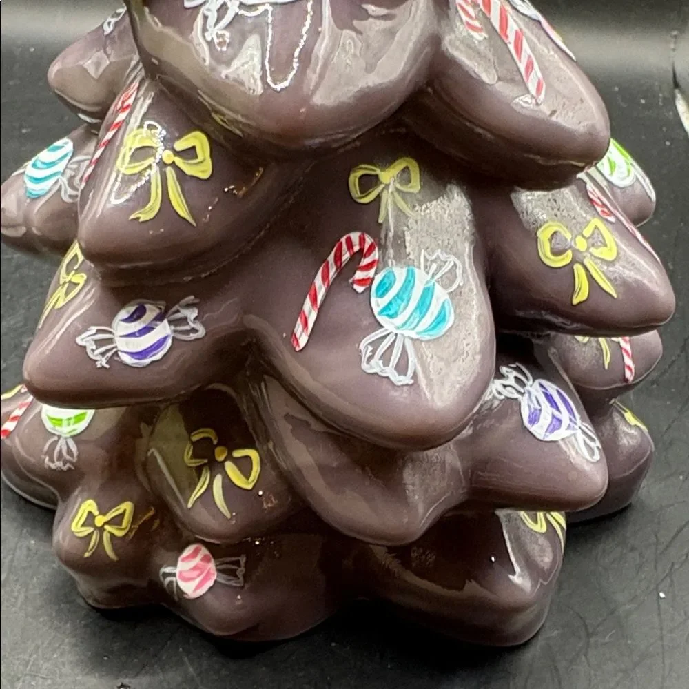 Candyland 2022 hand painted eggplant mosser large glass tree